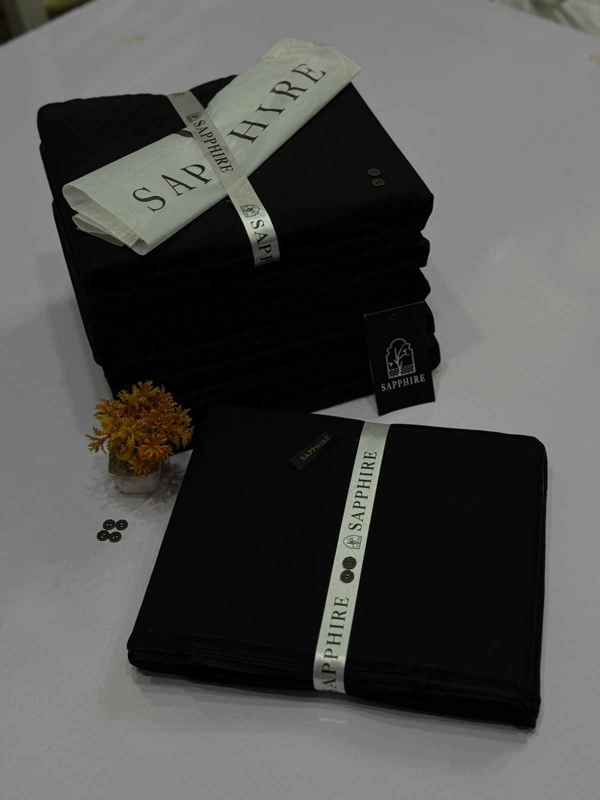 SAPPHIRE Mens Soft Cotton Unstiched Suit