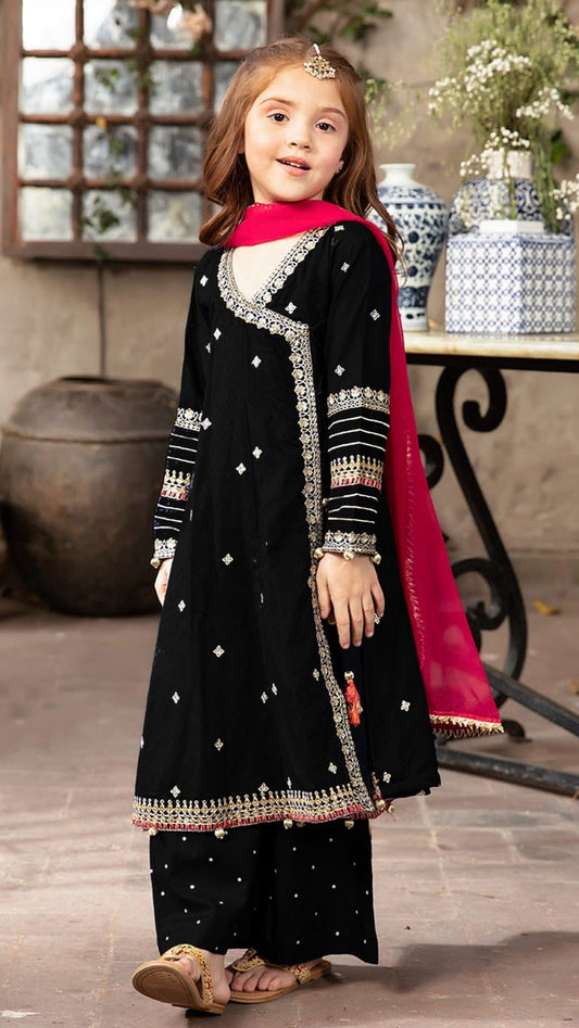 ASIM JOFA  Kids Embroidered 2 Piece Unstiched Suit