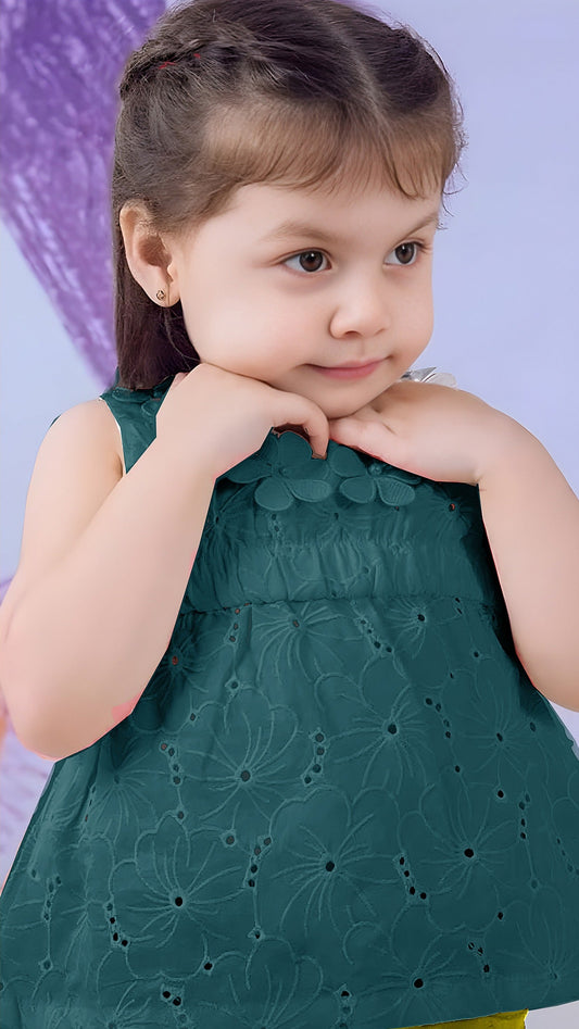 MARIA B Kids Embroidered 2 Piece Unstiched Suit