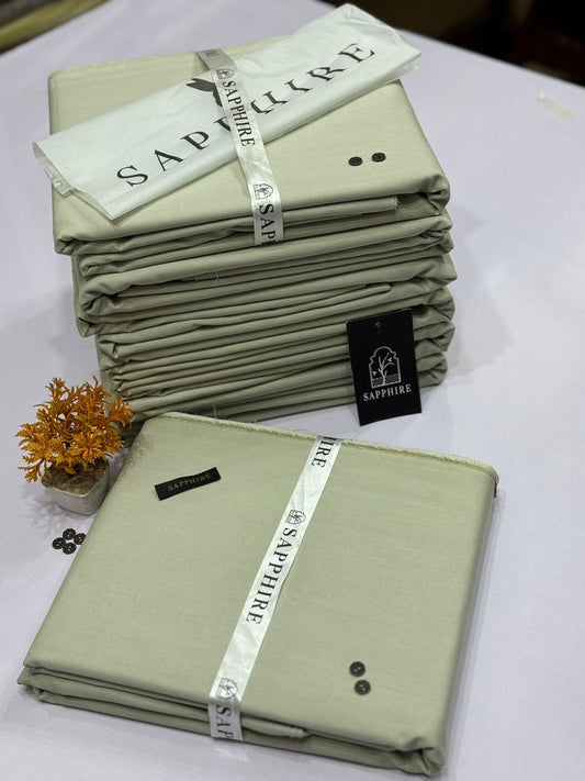 SAPPHIRE Mens Soft Cotton Unstiched Suit