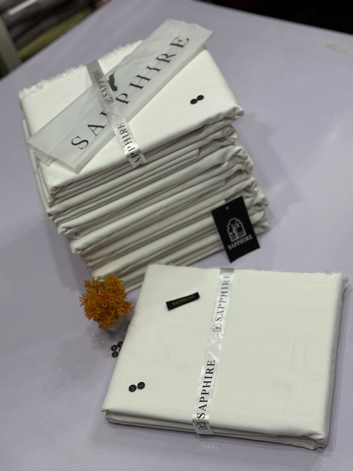 SAPPHIRE Mens Soft Cotton Unstiched Suit