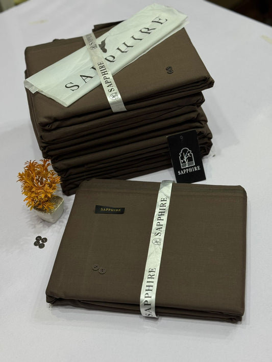 SAPPHIRE Mens Soft Cotton Unstiched Suit