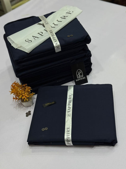SAPPHIRE Mens Soft Cotton Unstiched Suit